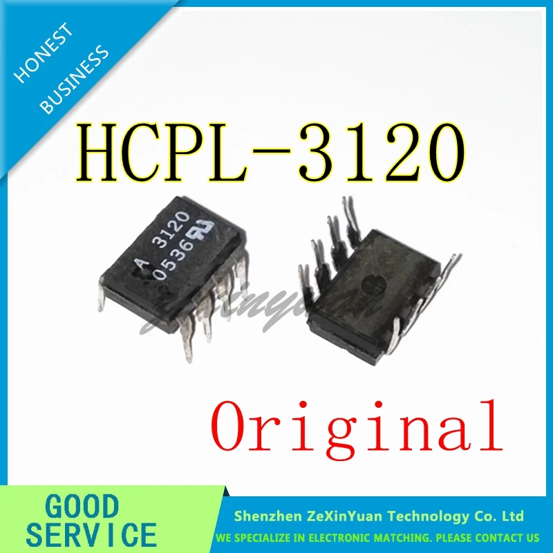 10PCS A3120 A3120V HCPL3120 HCPL-3120 Optoacoplador optoacoplador DIP-8 patch