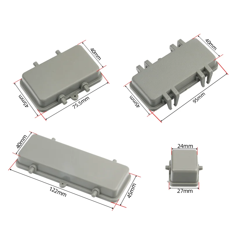 Heavy duty connector aviation plug socket upper shell base cover he series h6101624b core protective cover