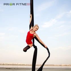 PRIOR FITNESS 16.5 Meters Yoga Aerial Silk Fabric Indoor Fitness Acrobatics Swing Silk Dance Hammock