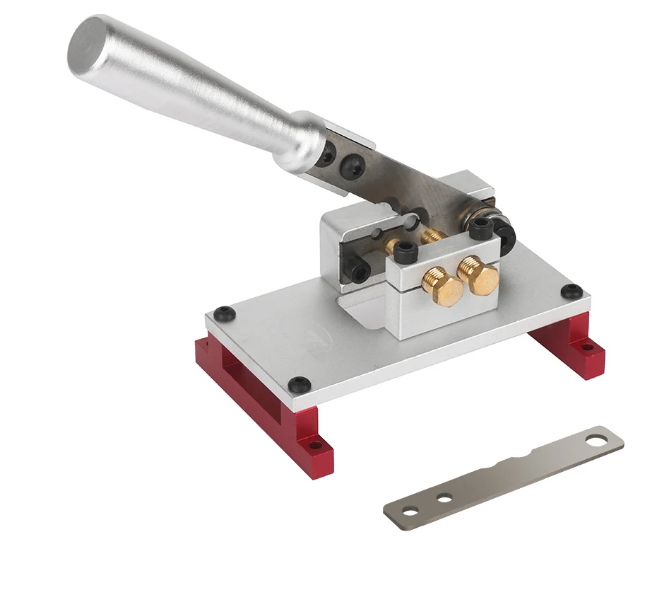 Taglierina per posizionamento filo 4.6-6.1mm Posizionamento preciso a doppio foro Forbici per filo idraulico Set di coltelli per posizionamento filo
