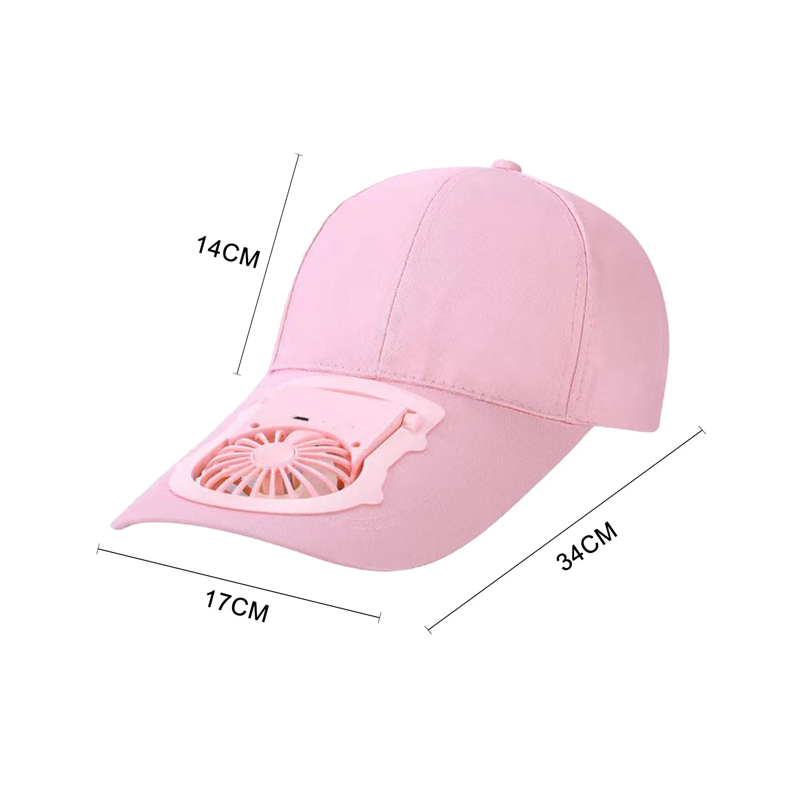 Summer Fan Cooling Hat USB Charging Breathable Sunscreen Sports