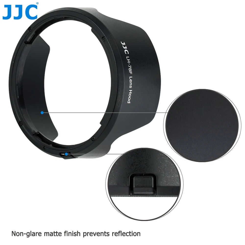 JJC عكسها عدسة هود عدسة الظل لكانون RF 24-240 مللي متر هو USM عدسة على EOS R6 R5 RP R Ra C70 كاميرا استبدال f4-6.3 هود