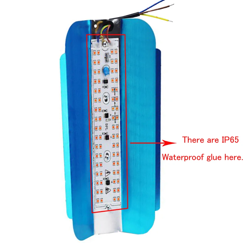 100W 50W 30W 220V 110V led plant grow light full spectrum LED FloodLight Reflector Flood Light Waterproof IP65 Spotlight