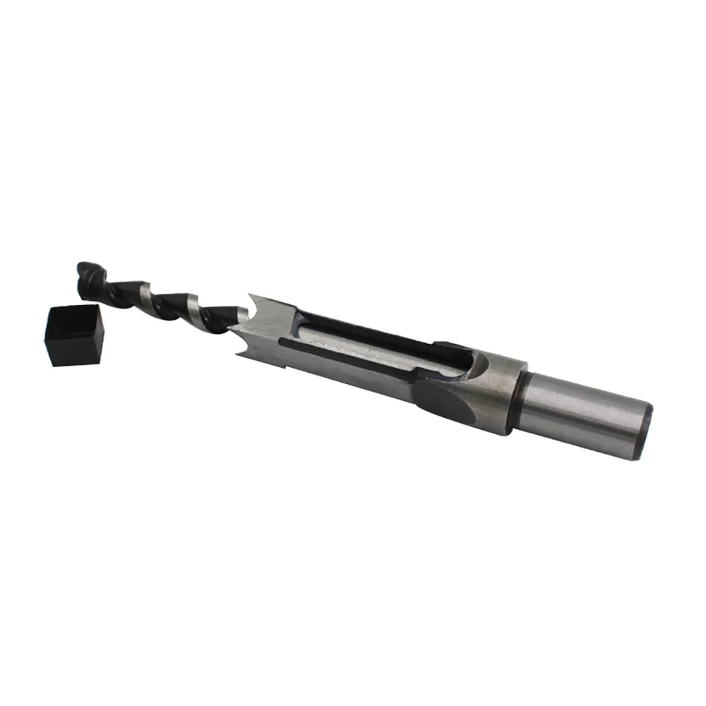 6Mm-19Mm Alat Persegi Bor Bor Bit Mortising Pahat Woodworking Hole Saw 1/4(6.4Mm) 5/16(8Mm) 3/8(9.5Mm)