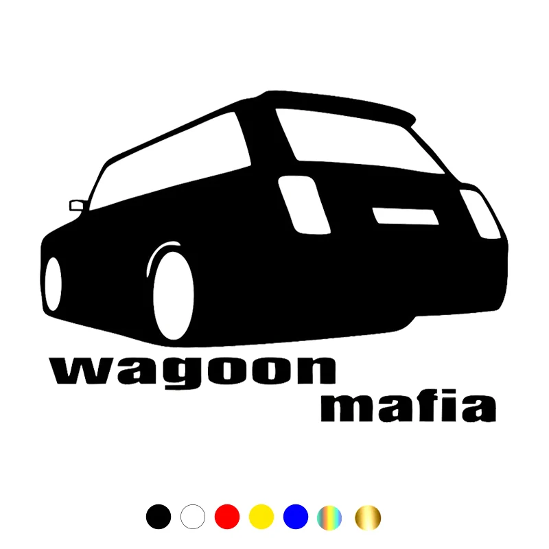 CS-10677# Variou Sizes Vinyl Decal VAZ 2104 Lada Wagon Mafia Car Sticker Waterproof Auto Decors on Bumper Rear Window