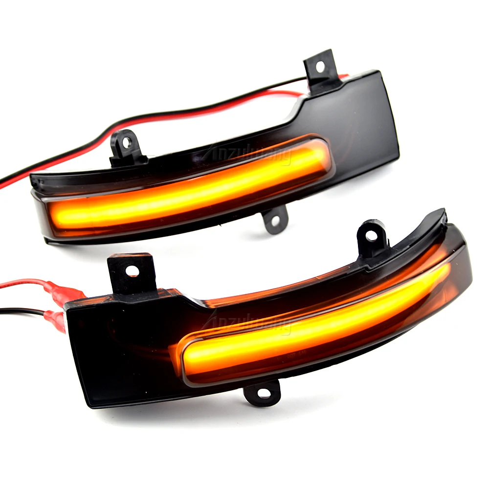 LED Dynamic Turn Signal Light For Mitsubishi Outlander 2010-2018 2019 2020 Side Mirror Flowing Water Blinker Flashing Light 2pcs