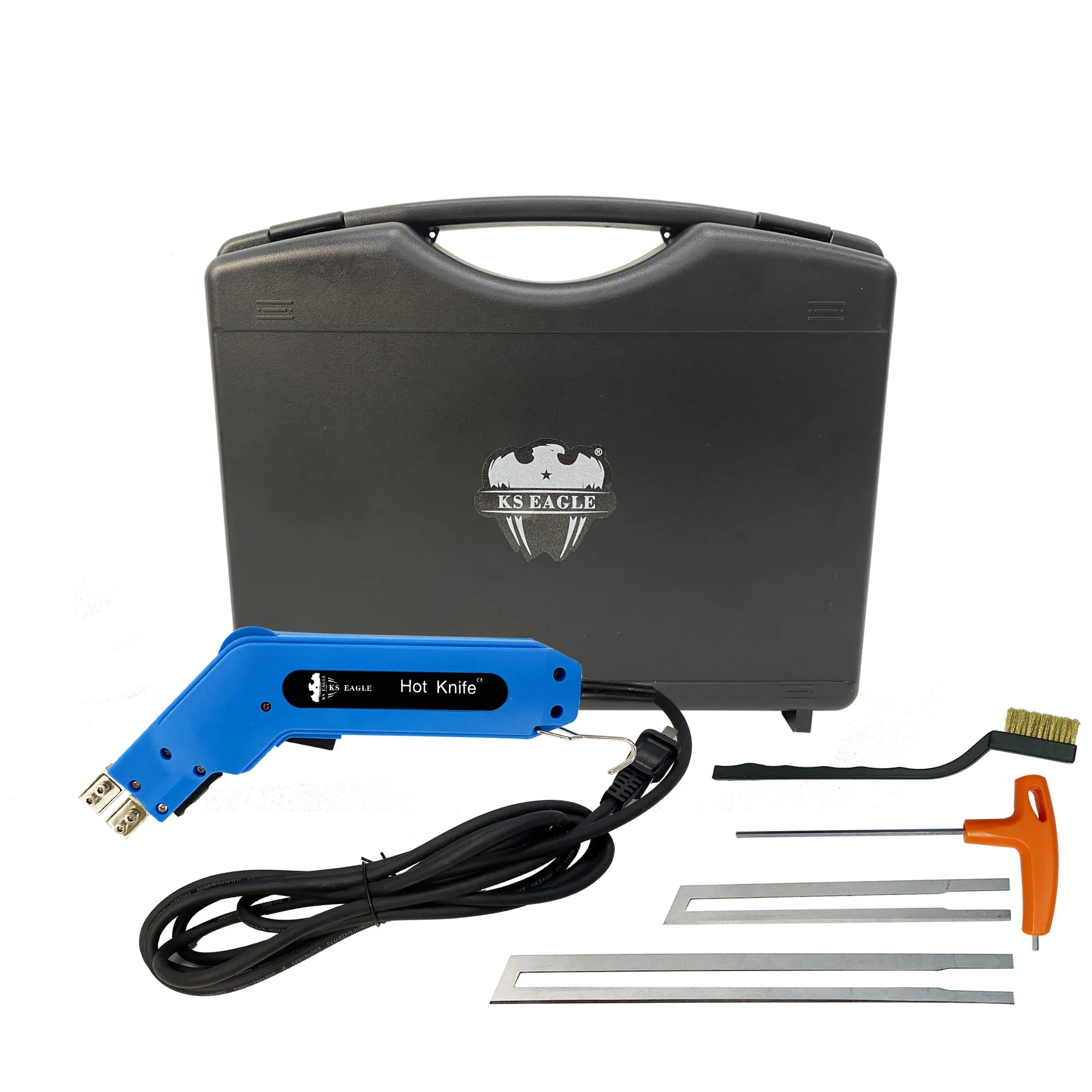 Faca elétrica cortadora de espuma de isopor, ferramenta profissional portátil com lâmina, 110v /120 v