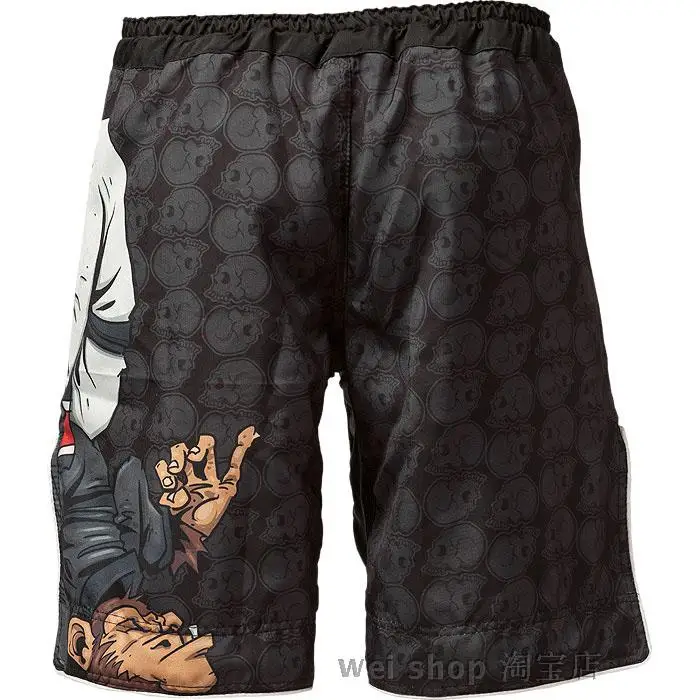 MMA shorts boxing sports fitness monkey personality breathable loose large shorts Thai fist pants running fights mma shorts