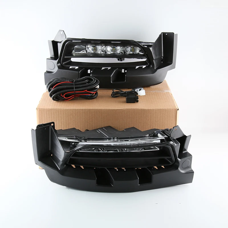 2 Buah untuk Dodge Charger 2015-Up Lampu Mobil Led Mata Malaikat Xenon HID KIT Lampu Kabut LED Lampu Siang Hari Lampu LED