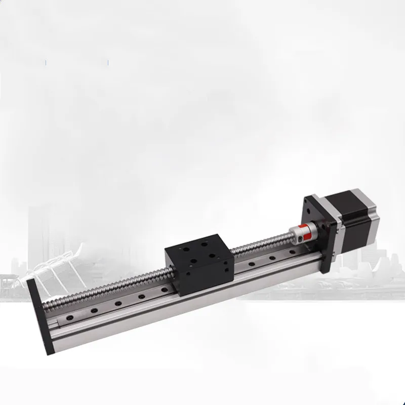Ball Screw Slide/CNC Precision Cross Linear Guide Slide Linear Module/Industrial Machinery Including motor