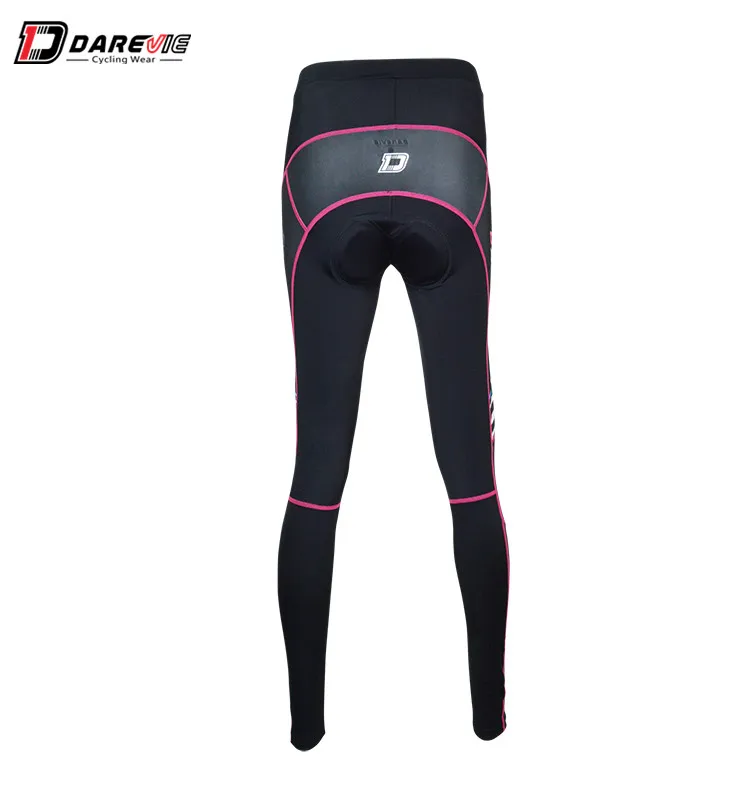 DAREVIE Women Cycling Pants High Quality Women Cycling Trousers Pro Team Breathable Soft 3D Sponge Pad Quick-Dry High Quality