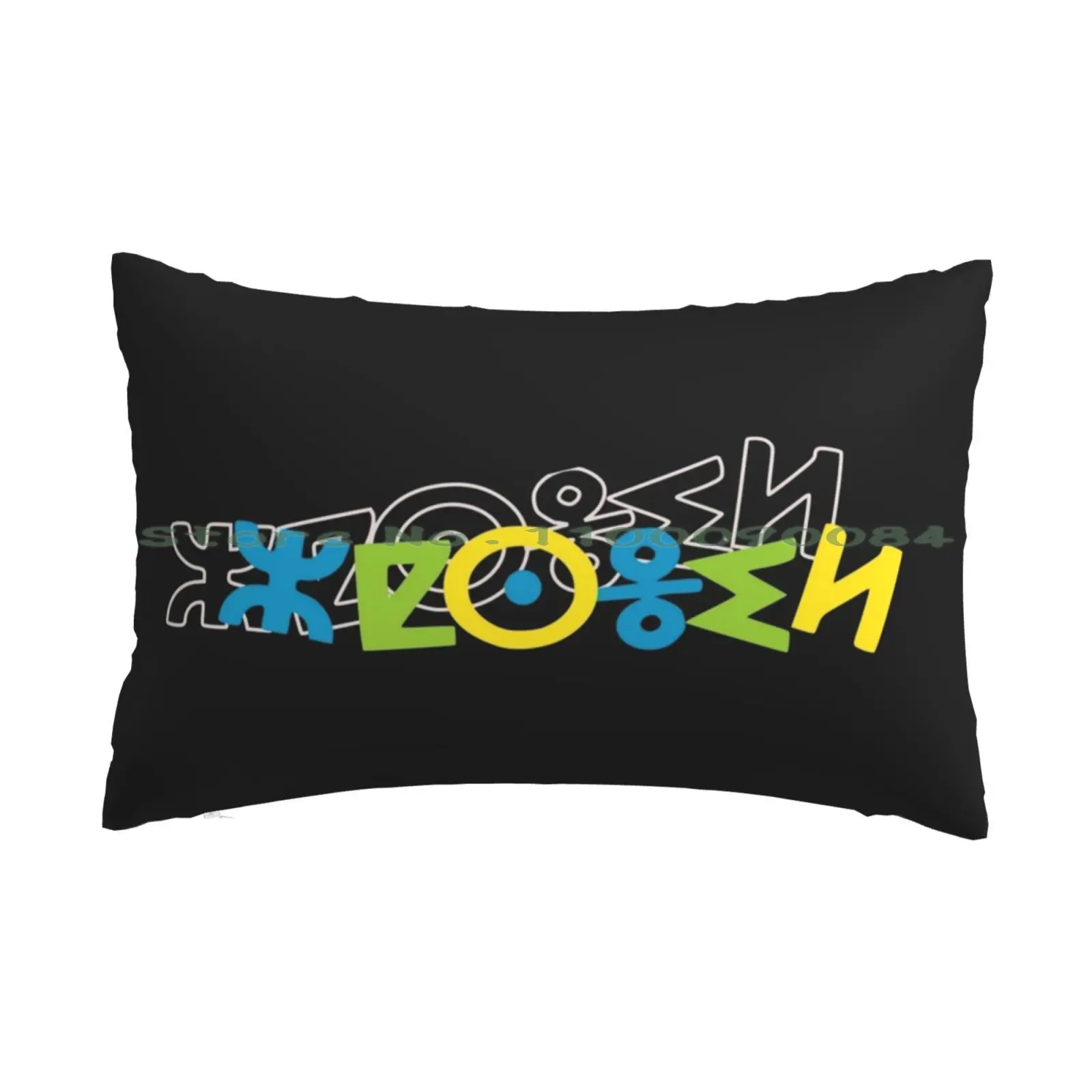 Illustration Amasigh Design-Berber Art Pillow Case 20x30 50*75 Sofa Bedroom Ornament Neon Mecha Modern Powerful Abstract Style