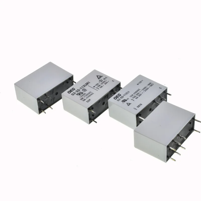 10Pcs/Lot Power Relay OZ-SS-112LM1 124LM1 6PIN 16A 240VAC
