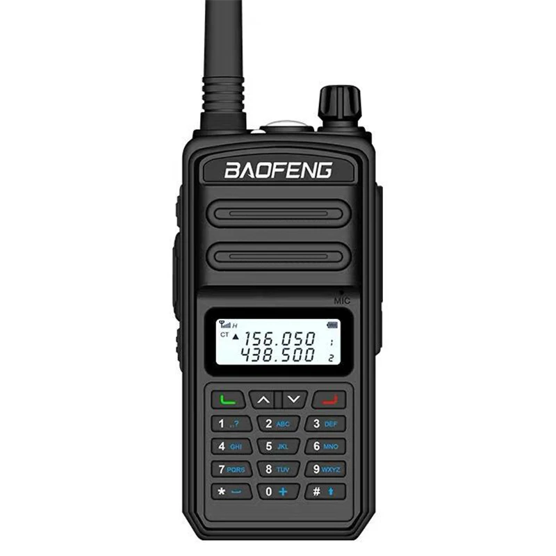 Imagem -02 - Baofeng-bf x3 Plus Walkie Talkie de Alta Potência Longo Alcance Rádio cb Tri-band Transceptor Portátil hf Uv5r Versão de Atualização 2023