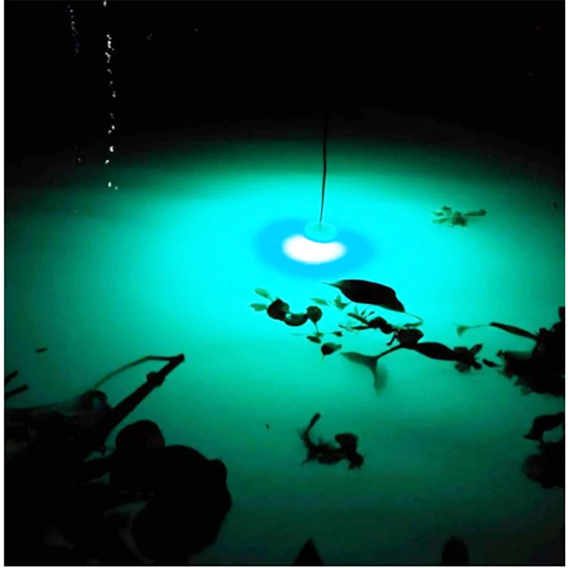 12V  30W   12V Fishing Light 27pcs 3030 LED Underwater Fishing Light Lures Fish Finder Lamp Attracts Prawns Squid Krill N