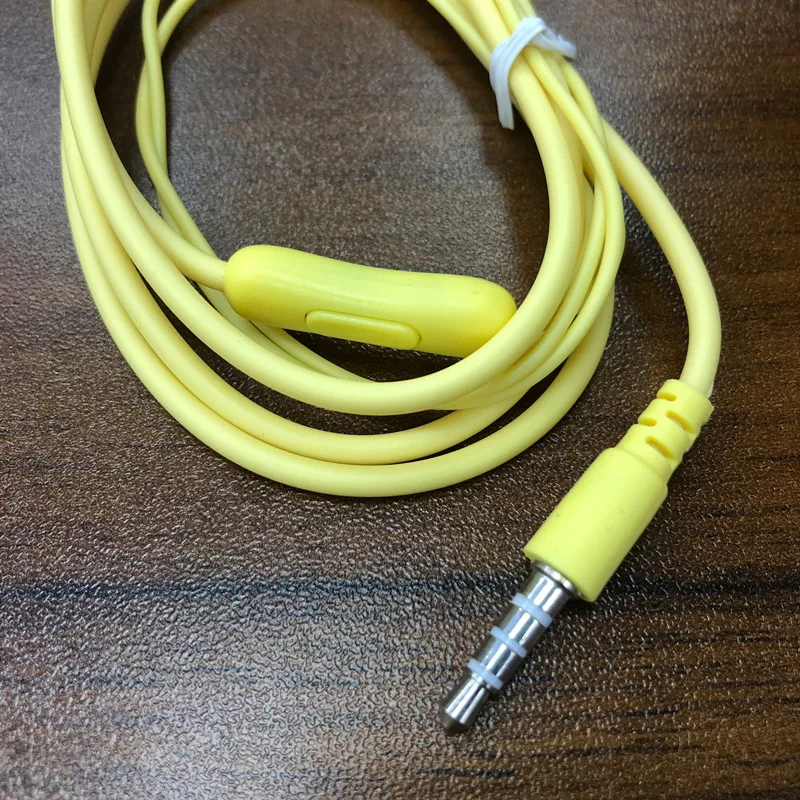 3.5m 이어폰 케이블로 귀 사운드 음악을 통한 1.2mm HIFI 헤드셋 ios에 적합한 유선 이어폰 Huawei vivo oppo 와이어 제어