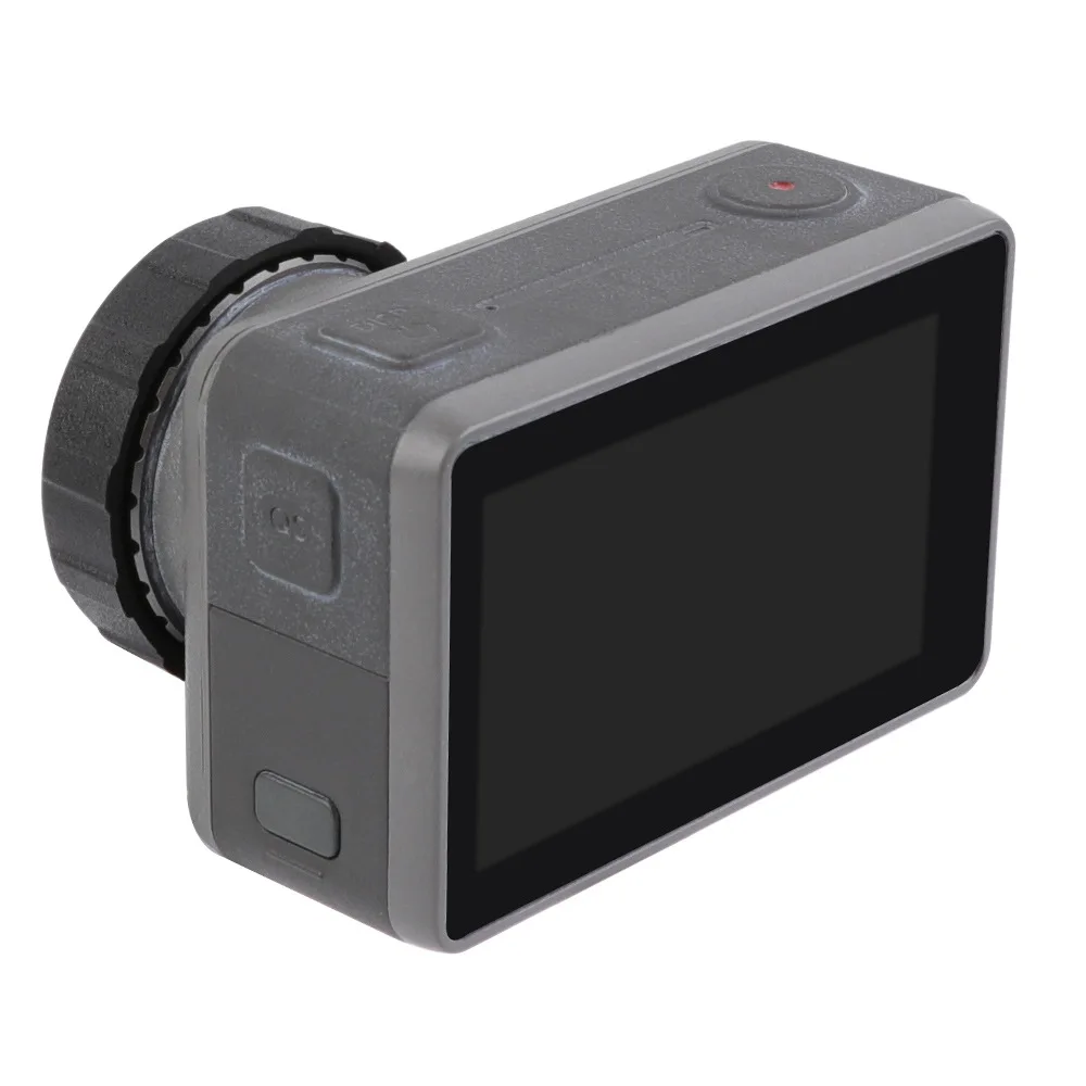 For DJI Osmo Action Camera Accessories Screen Protector Ultra Clear LCD HD Silicone Lens Cap Protect Rubber 3pcs A Set Kit