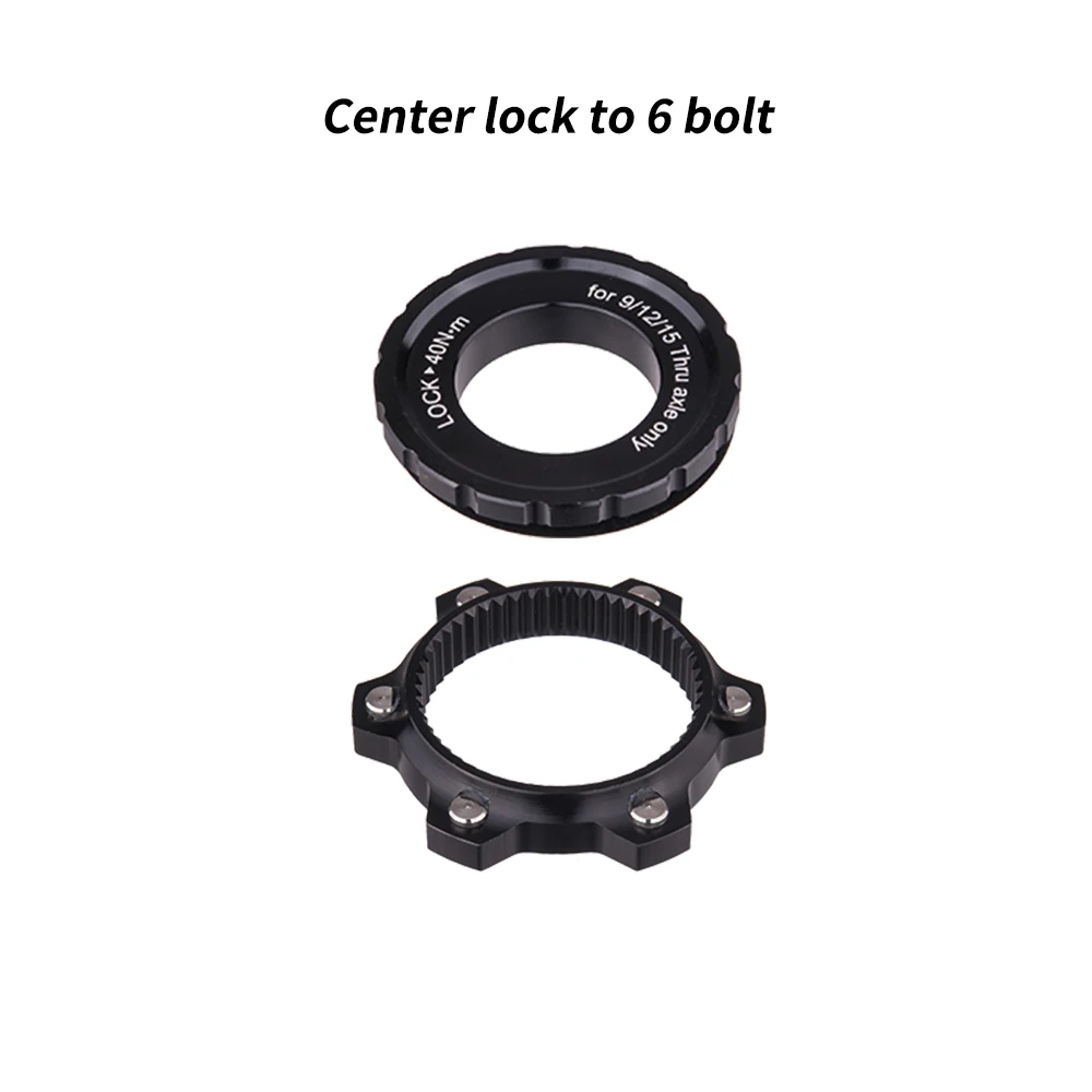 MTB Bicycle hub Center Lock to 6 Bolt Disc Brake Adapter Boost Hub Spacer 15x100 to 15 x 110 Front Rear Washers 12x148 Thru Axle