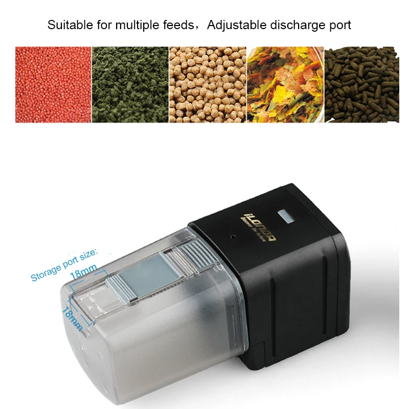 Automatic Aquarium Food Feeder Remote Control WIFI Wireless Fish Tank Auto Timer Fish Feeder Aquarium Accessories