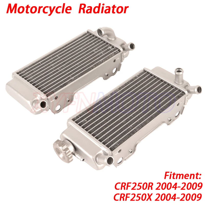 

Radiator Water Tank Cooling For HONDA CRF250R CRF250X CRF 250R 250X 250 R X 2004-2009 2005 2006