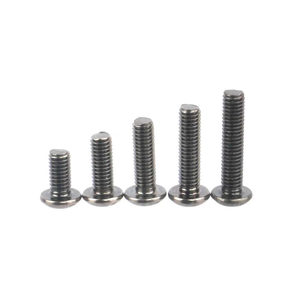 10PCS 12.9 Grade YFS Semi Circular Head Hexagonal Screw M3*6*8*10*12*14*16*20Black Nickel Plating  For RC FPV Racing Drone RC Pa