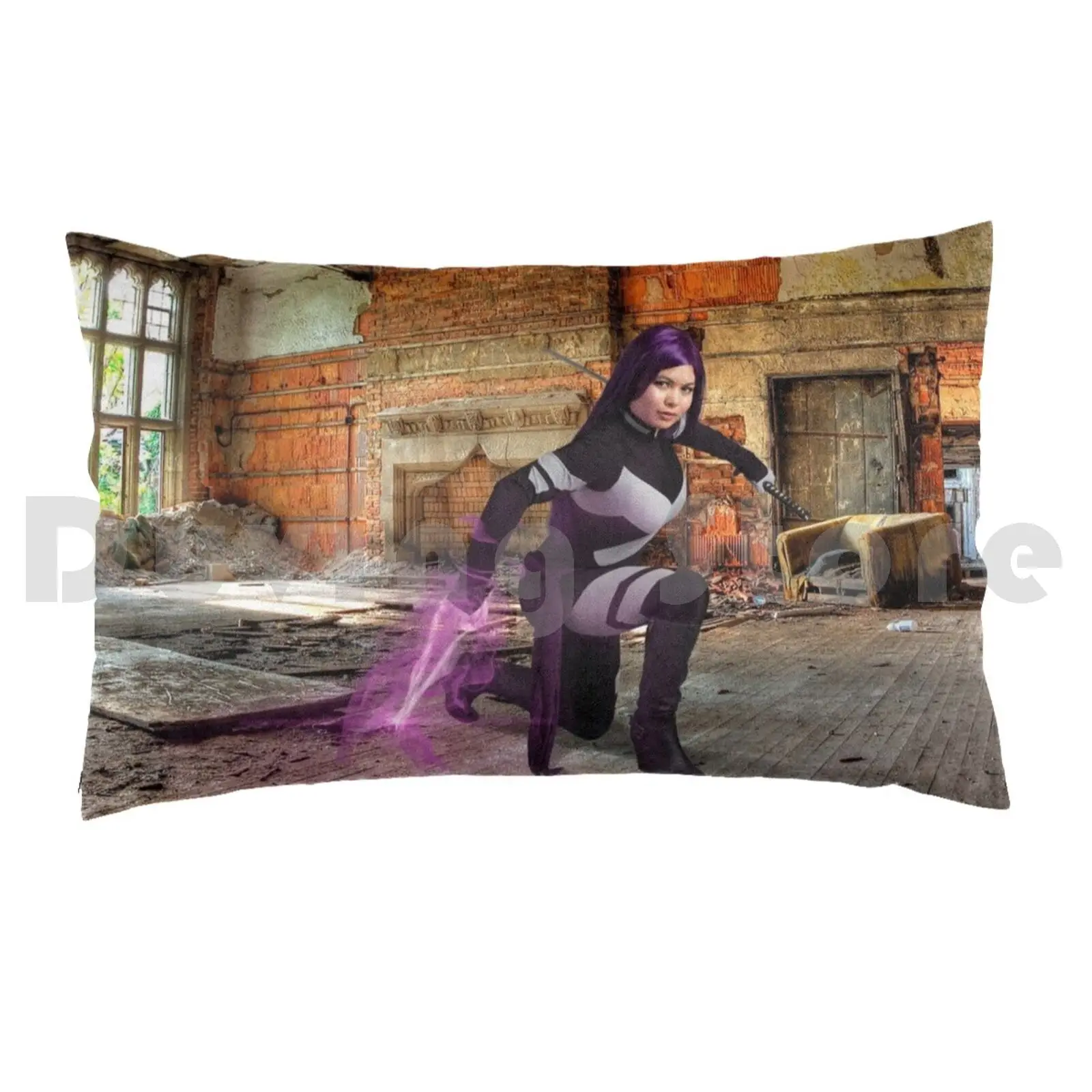 Challenge AcceptedPillow case Psylocke Kwannon Fallen Angels X Men X Force Comics Cosplay