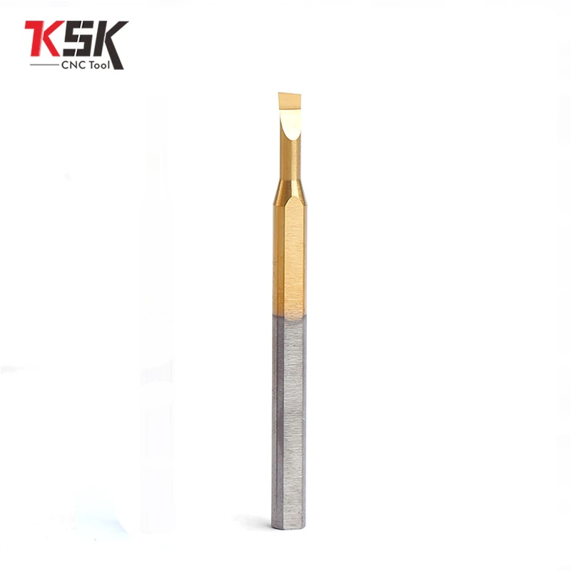 Small hole boring cutter bar hard tin coating alloy handle D4 2mm 3mm 4mm 5mm D5 D6 clamping inner hole boring cutter