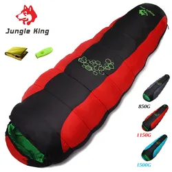 Jungle King CY0901 Thickening Fill Four Holes Cotton Sleeping Bags Outdoor Camping Mountaineering Camping Mummy Bag Movement