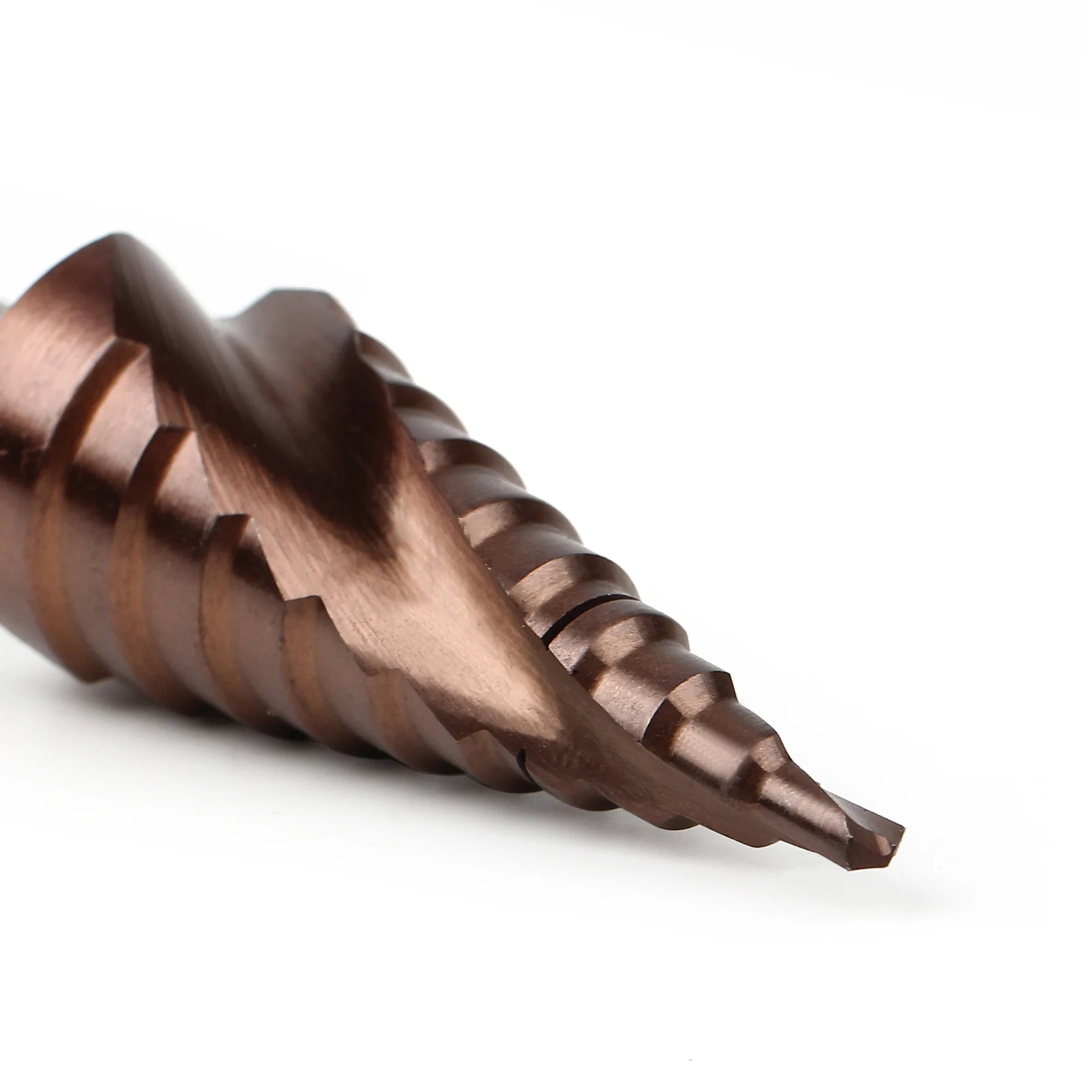 Imagem -05 - Brocas de Metal de Alta Velocidade Cone Aço Hex Shank Broca Step Cortador de Furos para Aço Inoxidável Hss co Hssco Conjunto de Ferramentas M35 Cobalto