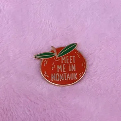 Eternal Sunshine of the Spotless Mind inspired clementine badge true love sweet reminder