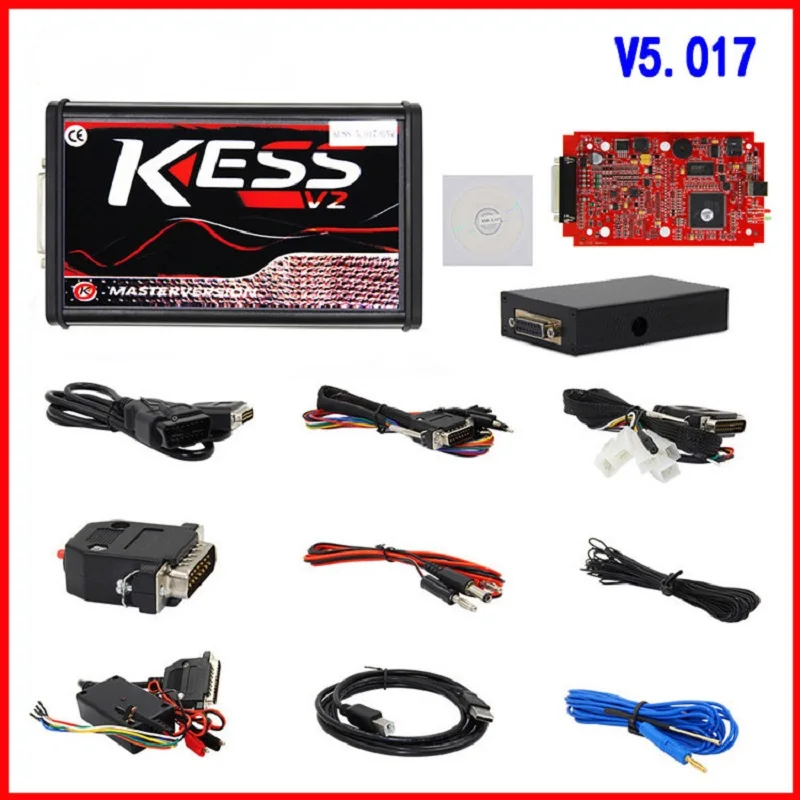 High Quality auto diagnostic tool V2 V5.017 No Tokens Limitation V2.53 OBD2 Manager Tuning Kit Car Truck Tractor ECU Programmer