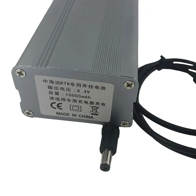 10000mAh Battery and Charger for Hi-target 5 Pin Cable XDV0841000 8.4V