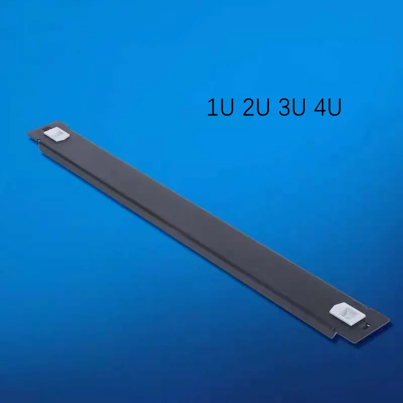 Metal Plate for Rack Mount Cabinet Patch Panel, Blank for Use Case, 1.7mm Screw, Free Installation, 1U 2U 3U, 19 in