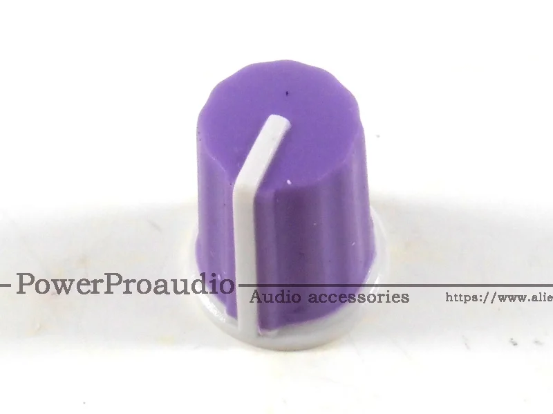 10pcs for Pioneer DJ MIXER DJM Mixer Mixing station knob cap / DIY color rubber potentiometer knob Audio volume Purple color