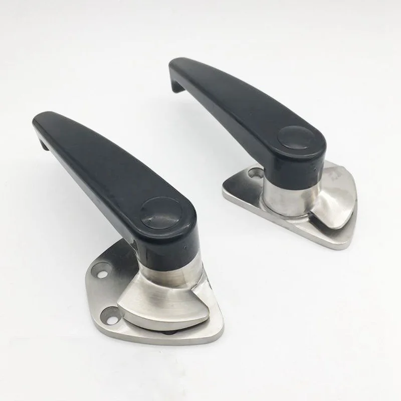 Stainless Steel Door Handle Steam Box Hinge Oven Seafood Knob Lock Cold Store Cabinet Kitchen Cookware Repair Part