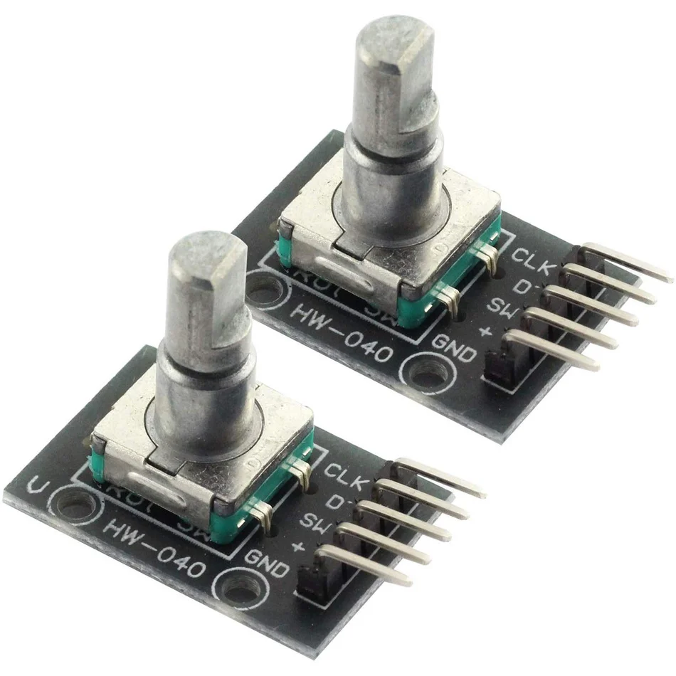 1pcs 360 Degrees Rotary Encoder Module Brick Sensor Switch Development KY-040