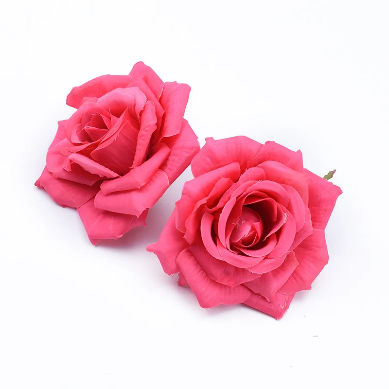 5/10 Stück Großhandel Künstliche Blumen Rosen Mehrfarbige Pflanzen Hochzeit Scrapbooking Hintergrund Heim Zimmer Tisch Dekoration DIY Geschenkbox – Detail 8
