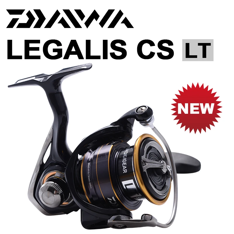 2021 NEW DAIWA LEGALIS CS LT Spinning Fishing Reels 1000-3000 6+1BB Max Drag 12KG  Gear Ratio 5.2:1/5.3:1/6.2:1 Saltwater Wheel