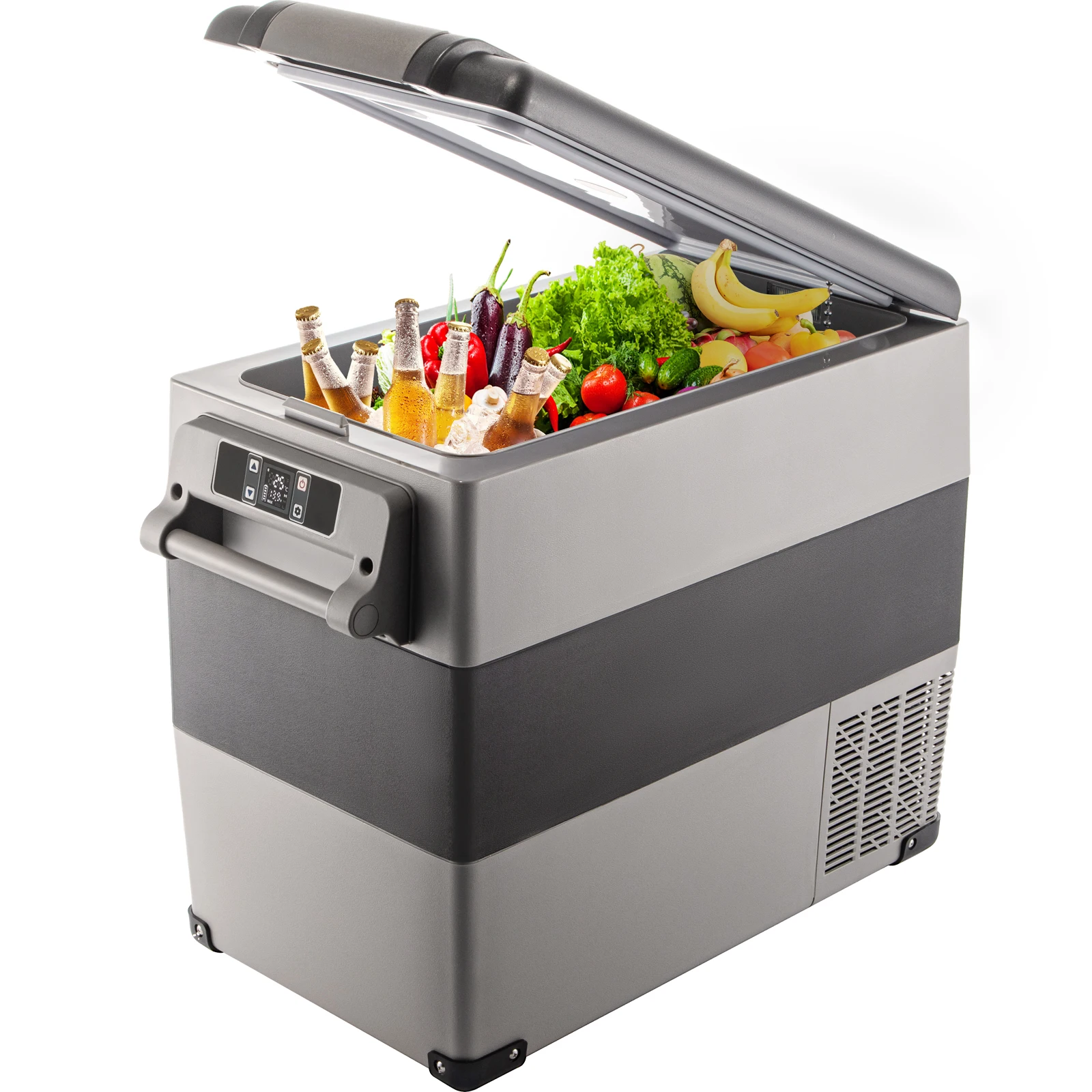 SucceBuy 20L 22L 35L 45L 55L Auto Koelkast Mini Koelkast Vriezer Draagbare Compressor Koeler DC 110-240V Ijsbox voor Camping - afbeelding 2