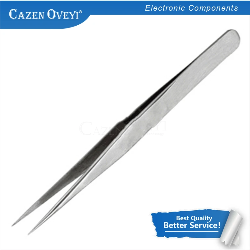 5pcs/lot High- precision stainless steel tweezers TS-12