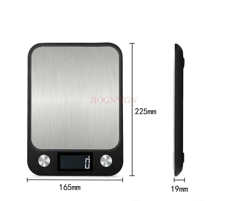 5kg mini platform scale 10kg food weighing gram experiment equipment Precision household kitchen electronic weighing