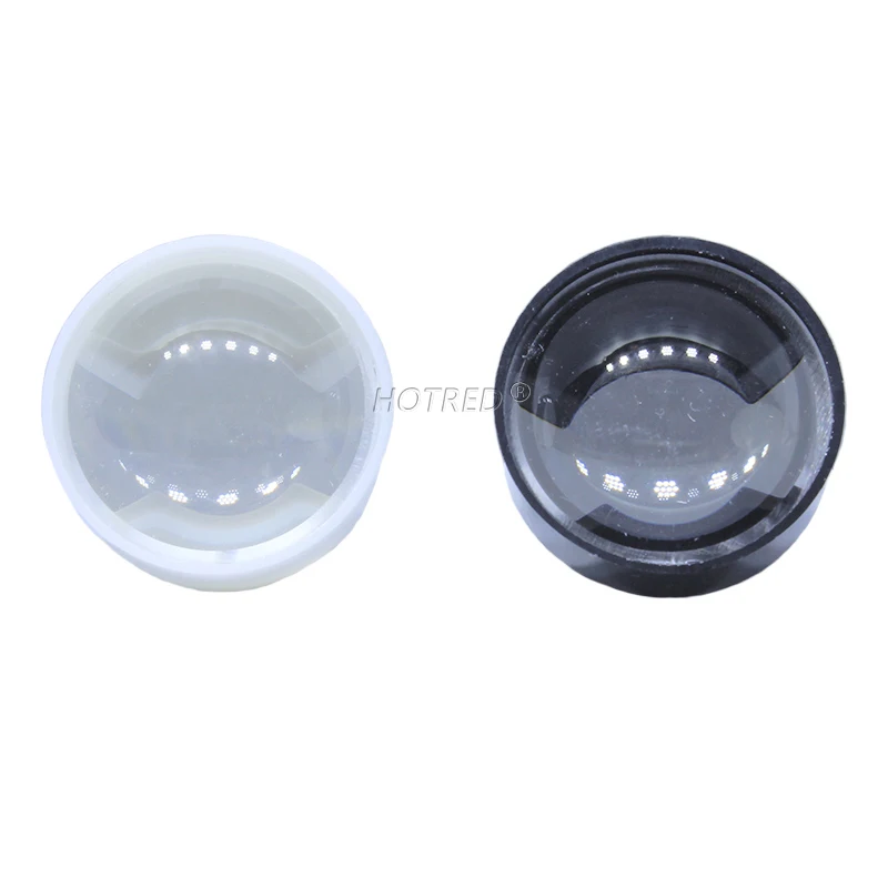 LED Lens 1W 3W 5W 23mm 24.5mm 60 Degree Optic Grade PMMA Lenses semi-circle Plano-convex For High Power Light Flashlight Lamp