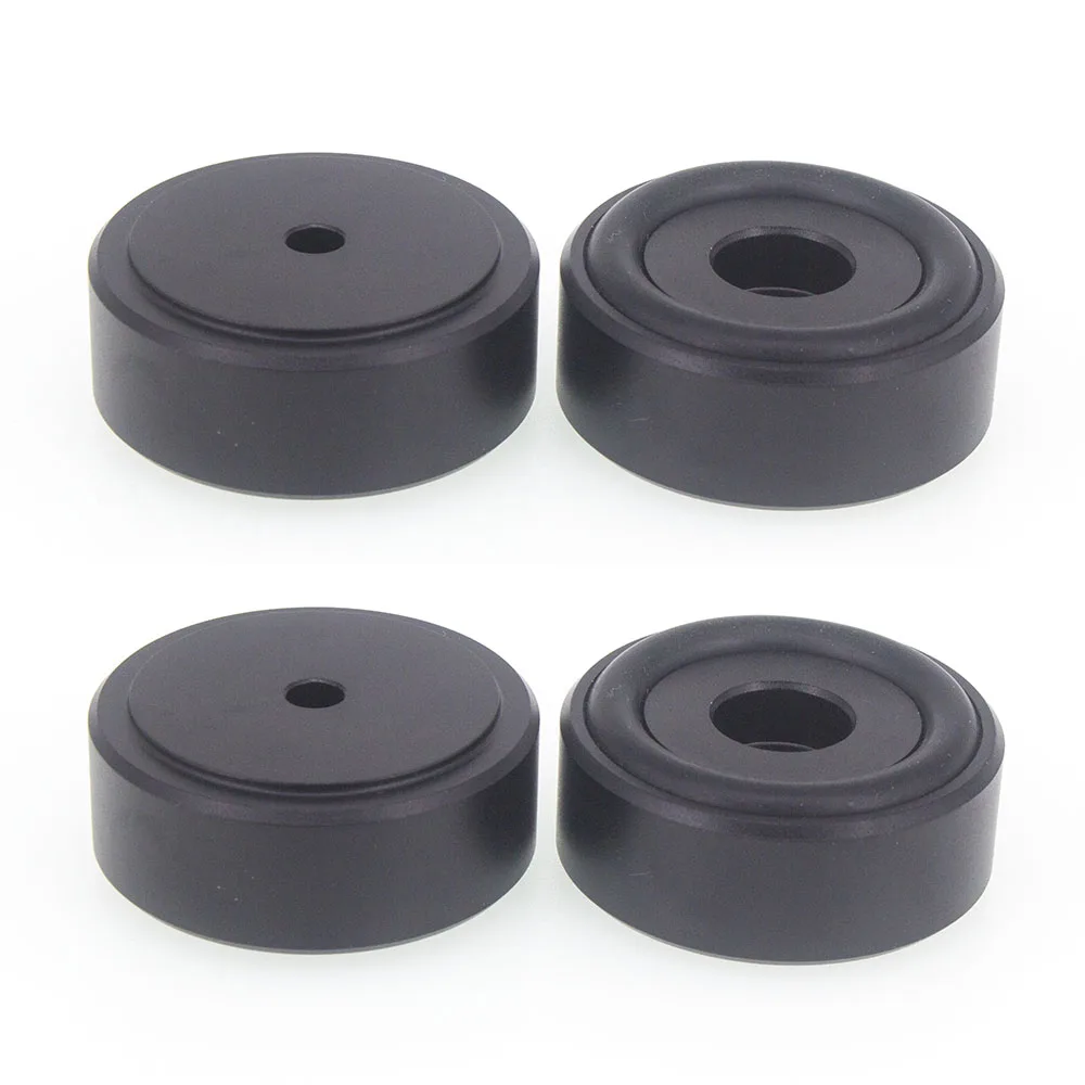 4 Bộ Khuếch Đại Cô Lập Chân Máy Chống Sốc Va Đập HIFI Bàn Xoay Chân Miếng Lót Khuếch Đại Âm Thanh Chân Nhôm Loa Cô Lập Chân 40*15