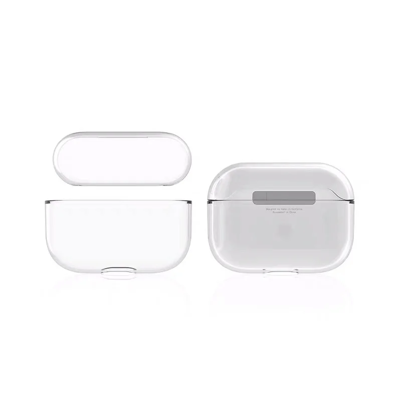 Nome personalizzato logo immagine custodia in plastica rigida per airpods pro custodia per Bluetooth Wireless Airpodpro Cover lettera fotografica personalizzata fai-da-te