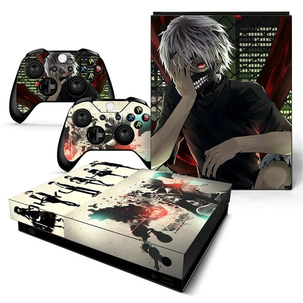 Game Full Cover Skin Console & Controller Decal Stickers for Xbox One X Skin Stickers Vinyl