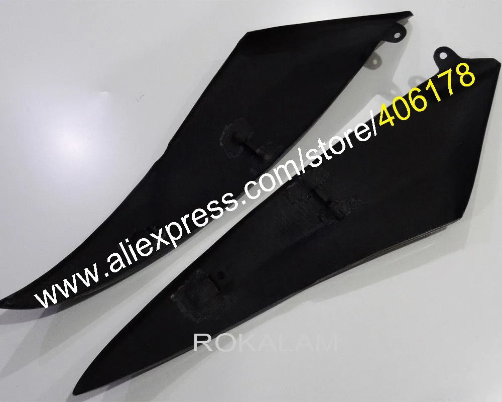 Hot Sales,2 x Carbon Fiber Tank Side Covers Panels Fairing For Yamaha YZF R6 2006 2007 YZF-R6 06 07 YZFR6 Tank Side Cover Panel view 2