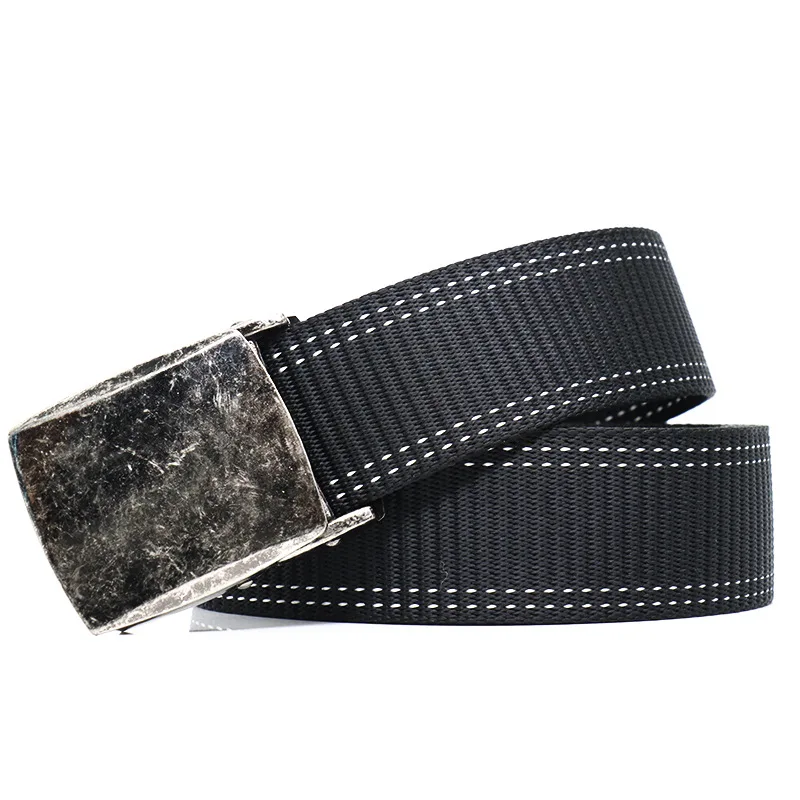 

FLYING ART retro casual fashion nylon belt quick release luxury gift young couple jeans belt