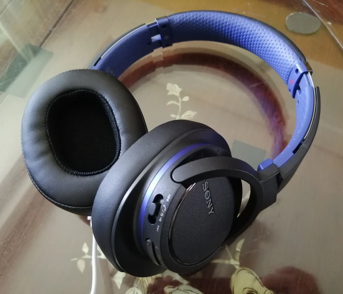 Earpads Leather Cushion Repair Parts Compatible with Sony MDR-ZX770bn MDR-ZX780BN MDR-ZX770bt ZX770DC MDR-ZX780DC headphones