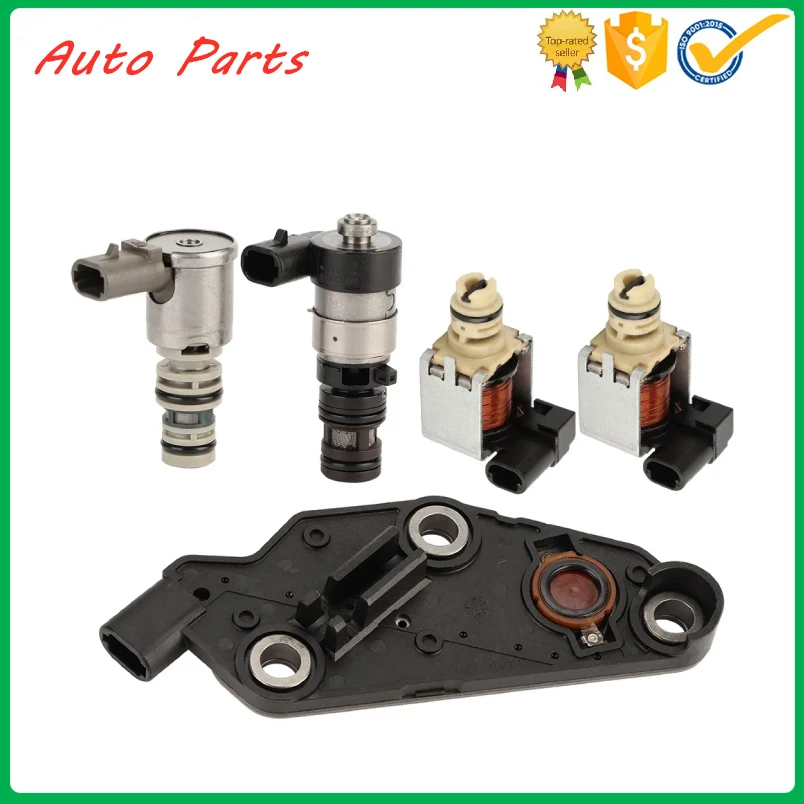 

4T65E Transmission Solenoid Kit Set TCC Shift EPC 2003-UP for Chevrolet Buick 10478124 19138850 24219819 24225825 24216426