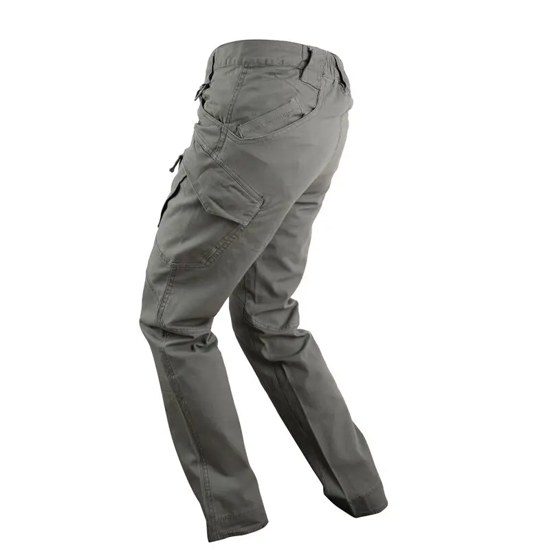 IX9 City Tactical Cargo Pants for Men, Outdoor Pants, Cotton Many Pockets, Stretch, Flexible Man Casual Trousers